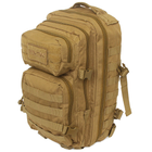 Рюкзак тактический штурмовой Mil-tec 20 л койот с velcro-панелью (14002005) - изображение 10