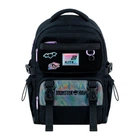 Рюкзак шкільний ортопедичний Kite Education Monster High, для дівчаток, чорний (MH26-1022M)