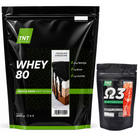 Протеин Target Nutrition Trend сывороточный WHEY 80 и омега 3