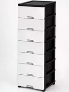 Комод пластиковый NEO white 7 ярусов для дома
