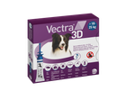 Краплі на холку Vectra 3D (Вектра 3D) від зовнішніх паразитів для собак вагою від 10 до 25 кг – 3 піпетки/уп по 3,6 мл C17
