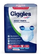 Подгузники-трусики для взрослых Giggles Medium M (70-120 см), 8 шт