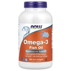 Омега-3 + ЕПК 180 і ДГК 120 Now Foods (Omega-3 180 EPA/120 DHA) 200 гелевих капсул