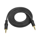 Кабель мультимедійний 3.5mm M to 3.5mm M 1.5m black Voltronic