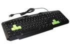 Клавиатура Esperanza Wired EGK201GUA ILLUMINATED Black/Green, USB