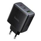 Зарядний пристрій Hoco C160A (2USB-Type C/1USB) (QC/PD 65W) (колір чорний)