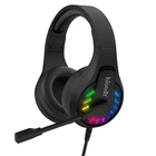 Гарнітура ігрова A4Tech Bloody G230p з LED підсвічуванням, чорний колір, USB + 3.5 jack