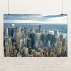 Постер Нью-Йорк, вид с высоты, New York, комнатный декор, A1 60×90 см (id0267)