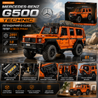 Конструктор Technic Mercedes-Benz G500 2891 деталей у стилі LEGO, позашляховик G-Class 1:8, великий колекційний набір