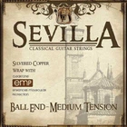 Струны для классической гитары CLEARTONE 8442 Sevilla Ball End Medium Tension