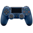 Бездротовий геймпад для PlayStation/PC Dualshock 4 V2 Midnight Blue