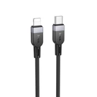 PD Кабель HOCO X109 Energy silicone charging data cable Type-C-to-iP 27W/3m. Black