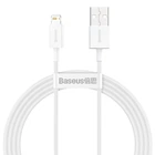 Кабель Baseus Superior USB-A to Lightning 1.5m White (CALYS-B02)