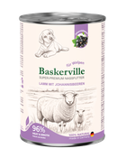 Консервований корм Baskerville Ягня та смородина