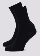 Класичні чоловічі шкарпетки з високою посадкою Giulia MS3 SOFT PREMIUM CLASSIC 43/46 Black-black