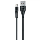 Кабель Proove из мягкого силикона USB на Lightning 2,4 А (2 м) чёрный