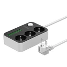 Сітковий Підовжувач LDNIO SE3631 6USB 3.4A / 3 Socket Колір Чорний