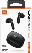 Bluetooth-гарнитура JBL Wave Flex 2 Black (JBLWFLEX2BLK)