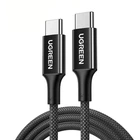 Кабель зарядный Ugreen USB Type-C to Type-C PD 100W 5A QC4.0 2 м Black (L502)
