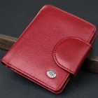 Женский кошелек вертикального формата из натуральной кожи ST Leather bg230fash71 Бордовый