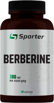 Натуральная добавка Sporter Berberine 380 мг