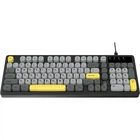 Клавіатура USB Ajazz AF98 Black/Grey/Yellow (AF98-BGY) UA