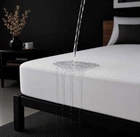 Наматрасник U-tek Cotton Premium Health Care Непромокаемый с резинкой по периметру 180х190 см (COTPRF180190)