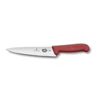 Кухонный нож Victorinox Fibrox Carving 15 см Красный (5.2001.15)