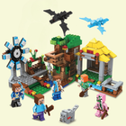 Конструктор Minecraft SJ8803 Добывающая станция 393 детали Майнкрафт MineWorld My World