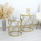 Комплект кофейных столиков Эдисон металл h50-60см d45-50см 1013056 Гранд Презент 1013056