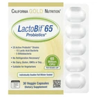 Пробіотики California Gold Nutrition (LactoBif Probiotics) 65 млрд КУО 30 капсул (CGN-01904)