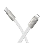 Кабель HOCO X125 Exceso PD30W charging data cable iP White 6942007671675