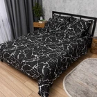 Комплект постельного белья Moon&Star Бязь Gold Люкс Obsidian King Size 220x240 наволочки 4х70х70 (MS-820014634)