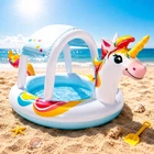 Дитячий басейн Intex 58435 Єдиноріг 254×132×109 см