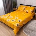 Комплект постельного белья Moon&Star Полуторный 143x210 наволочки 2x70x70 Ladybug Yellow Бязь Gold Люкс (MS-820014262)