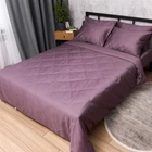 Комплект постельного белья Moon&Star Евро 200x220 наволочки 4x50x70 Velvet Plum Сатин Premium (MS-820016813)