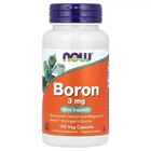 Бор Now Foods (Boron) 3000 мкг 100 капсул