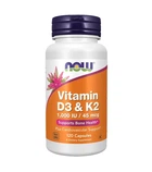 Вітамін Д3 і К2 Vitamin D-3 K-2, Now Foods, 1000 МО, 120 капсул
