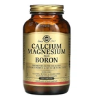 Кальций, магний, бор "Calcium Magnesium Plus Boron" Solgar, 250 таблеток