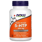 Амінокислота Now Foods 5-HTP Double Strength 200 мг