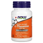 L-теанін NOW 200mg DOUBLE STRENGHT
