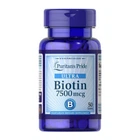 Биотин, Biotin, Puritan's Pride, 7500 мкг, 50 таблеток
