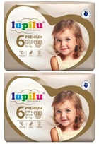 Підгузки памперси Lupilu Premium Розмір 6 (15+ кг) 76 шт набір 2 упаковки по 38 шт