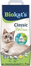 Наповнювач для котячого туалету Biokat's Classic Fresh 3in1 бентонітовий 18 л
