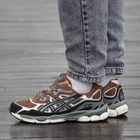 Кросівки чоловічі Asics Gel NYC Brown Black 45 (2061-1036663)
