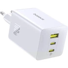 Мережевий зарядний пристрій Baseus EnerFill FE11 Fast Charger 100W (1USB-A/2C) (P101821) Moon White