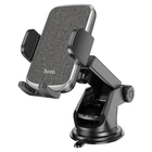 Автотримач Hoco CA95 Polaris push-type telescopic suction cup car holder Чорний