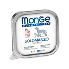 Упаковка влажного корма для собак Monge Dog Wet SOLO 100% Говядина