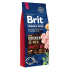 Сухой корм Brit Premium Adult L для взрослых собак крупных пород со вкусом курицы