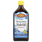 Риб'ячий жир Carlson Labs Omega-3, 1600 мг Омега-3, 500 мл - підтримка серцево-судинної системи